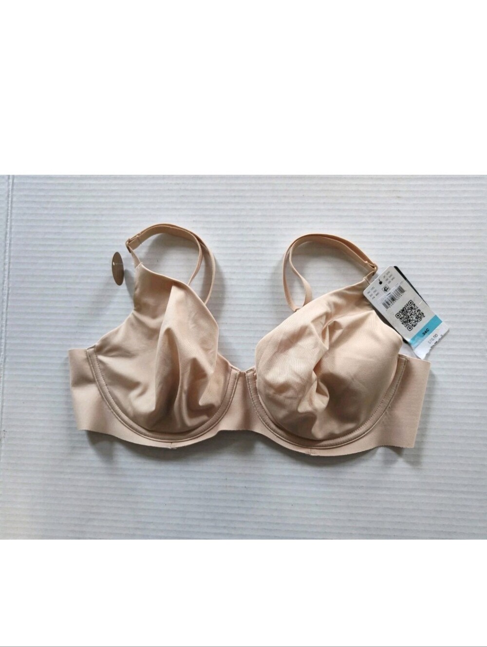 Wacoal Sleek Standard Smoothing Underwire Bra Size 34C Beige #855451